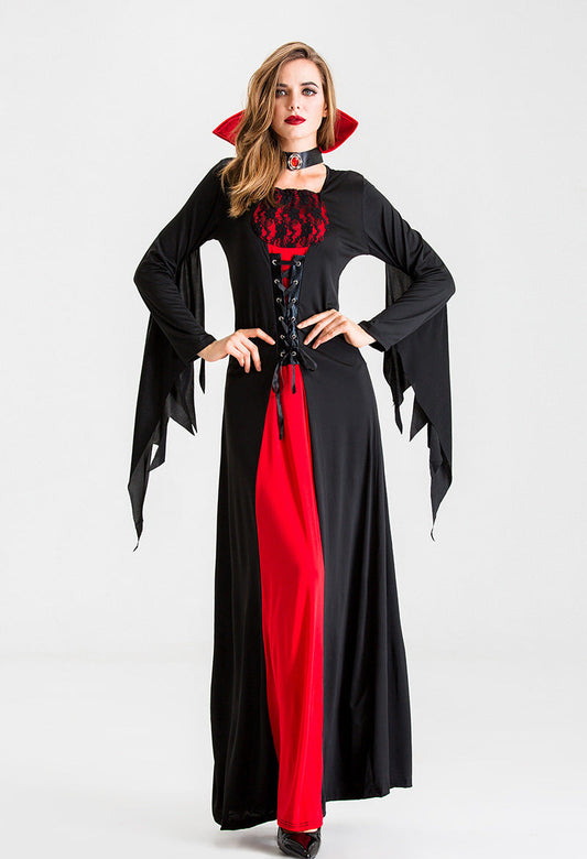 Beaded Love Movie Photography Costume Size-specific Halloween Devil Vampire Ghost Bride Grim Reaper Role-play Dress eprolo