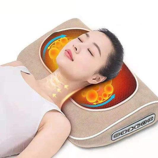 Cervical spine massager massage pillow multifunctional null