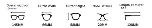 Fashion Retro Glasses Personality Men And Women