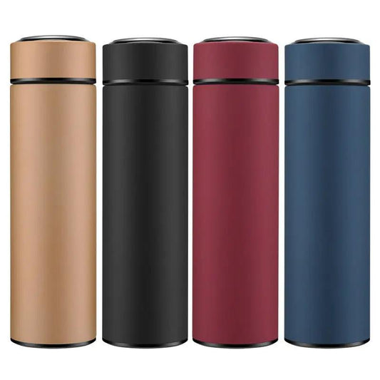450ml Stainless Steel Water Bottle Double Wall Vacuum Insulated Business Travel Sport Outdoor Water Bottle null