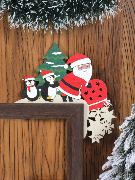 Christmas door frame decoration Christmas door corner door frame decoration eprolo
