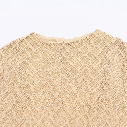 Round neck long sleeved waist cinching solid color big swing dress for women eprolo