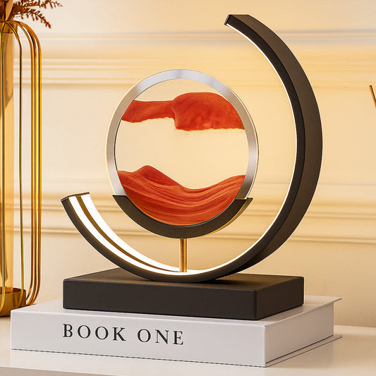 LED Flowing Sand Painting Lamp: Night Light for Home (Gift Option) eprolo