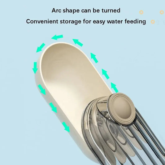 Portable Dog Water Bottle Dispenser 2 in 1 Leakproof Cat Walking Water Cup Multi-functional Drinking Bowl Pet Feeder eprolo