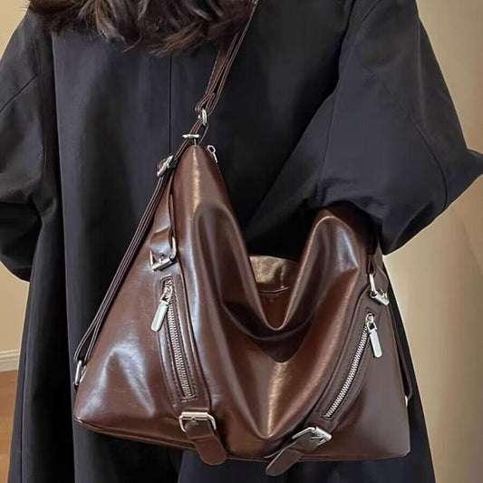 Fashionable large-capacity shoulder bag commuting tote bag with a sense of high-end style eprolo