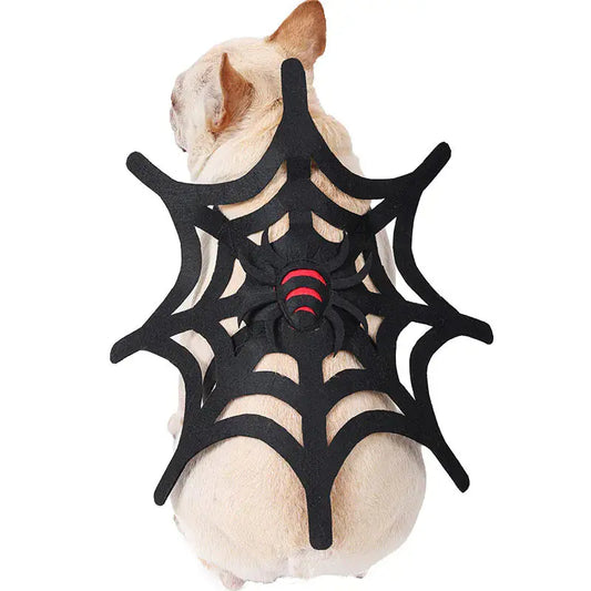 Halloween Cat and Dog Spider Web Decoration Set Shopera