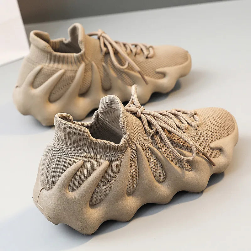 Lace Up Round Toe Mesh Athletic eprolo