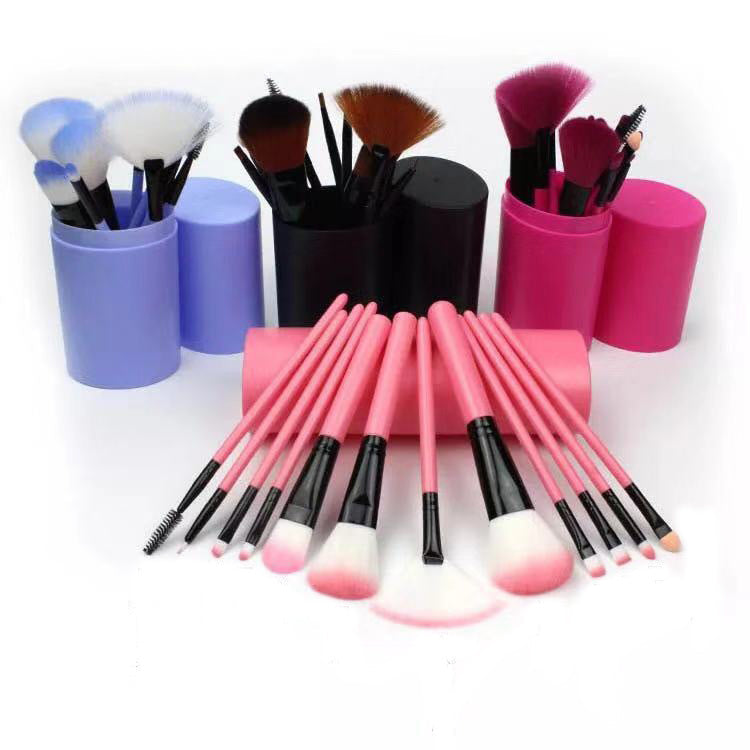 12pcs Makeup Brush Set Blush Eyeshadow Eyelash Highlighter Makeup Brush Shopera