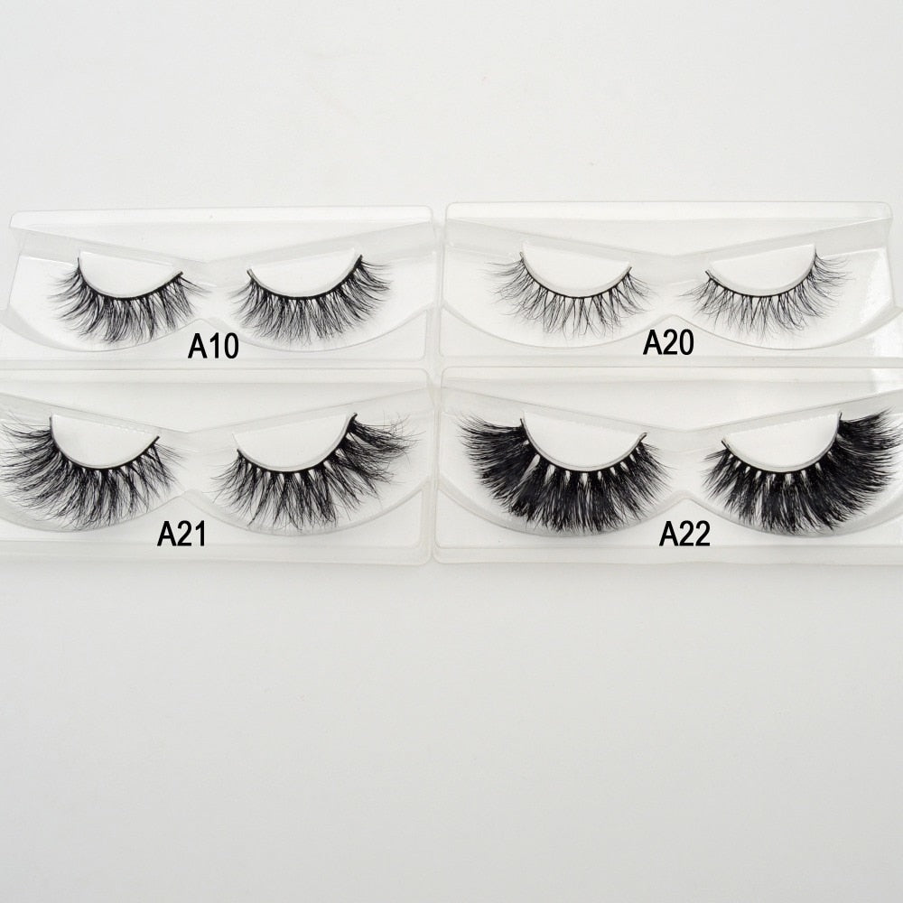3D Mink Eyelashes Crossing Mink Lashes Hand Made Full Strip Eye Lashes 34 Styles cilios naturais False Lashes eprolo