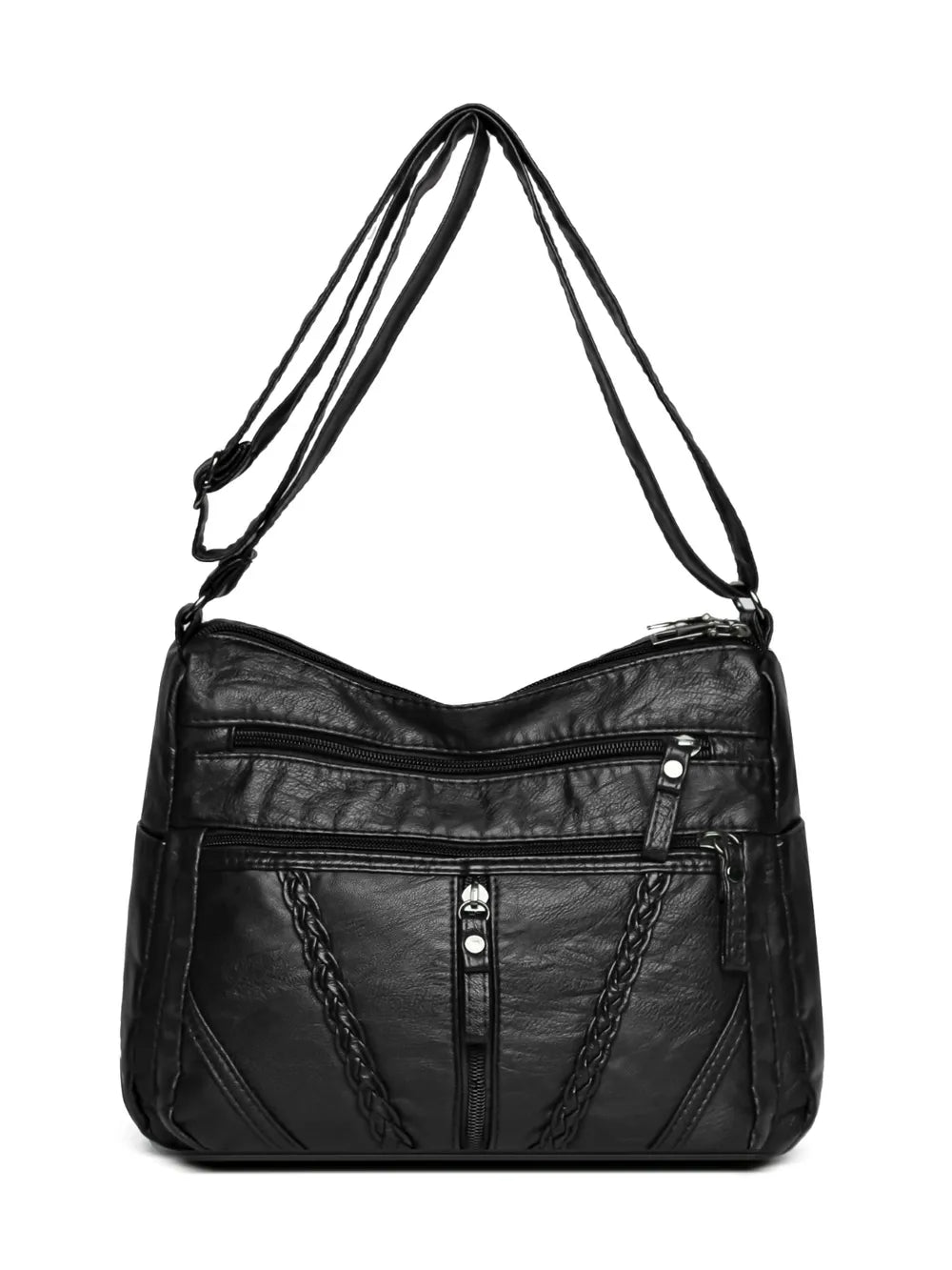 Adjustable Strap PU Leather Shoulder Bag eprolo