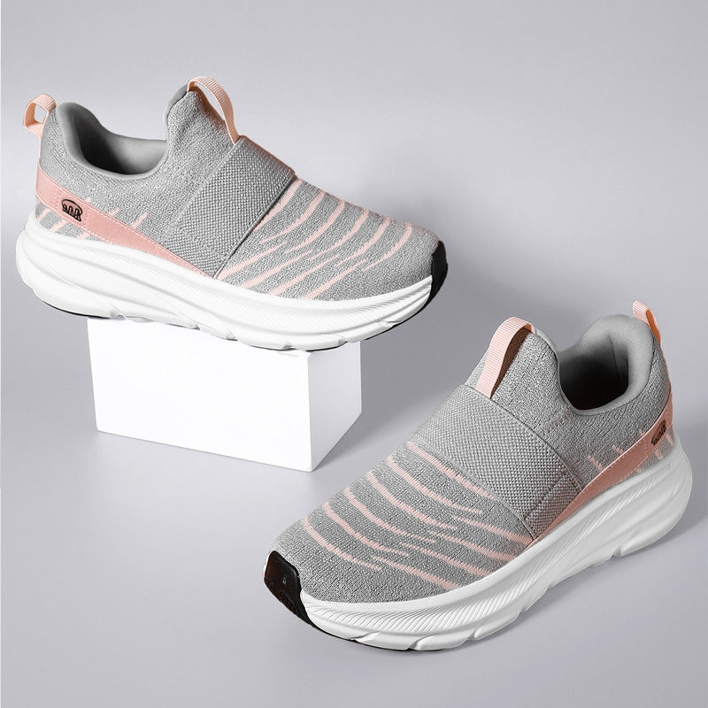 Big Size Women's Shoes, Soft Sole Comfortable Middle-aged and Elderly Walking Shoes, Slip-on Ultra-light Outdoor Sports Shoes eprolo