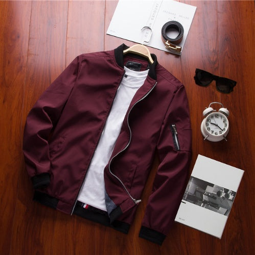 Jacket Casual Jacket Men's Baseball Uniform Youth Trend Shopera