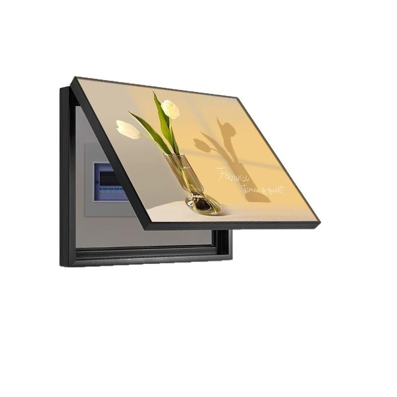 Cream style decorative painting living room distribution box switch box covered hanging painting eprolo