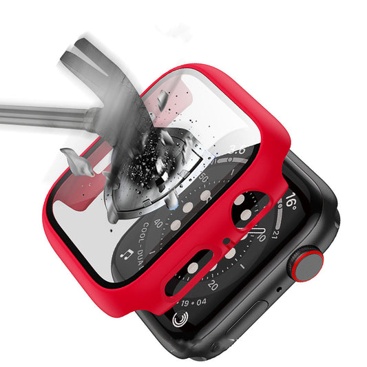 Smart Watch Oil Spray Frosted Tempered Film Integrated Case