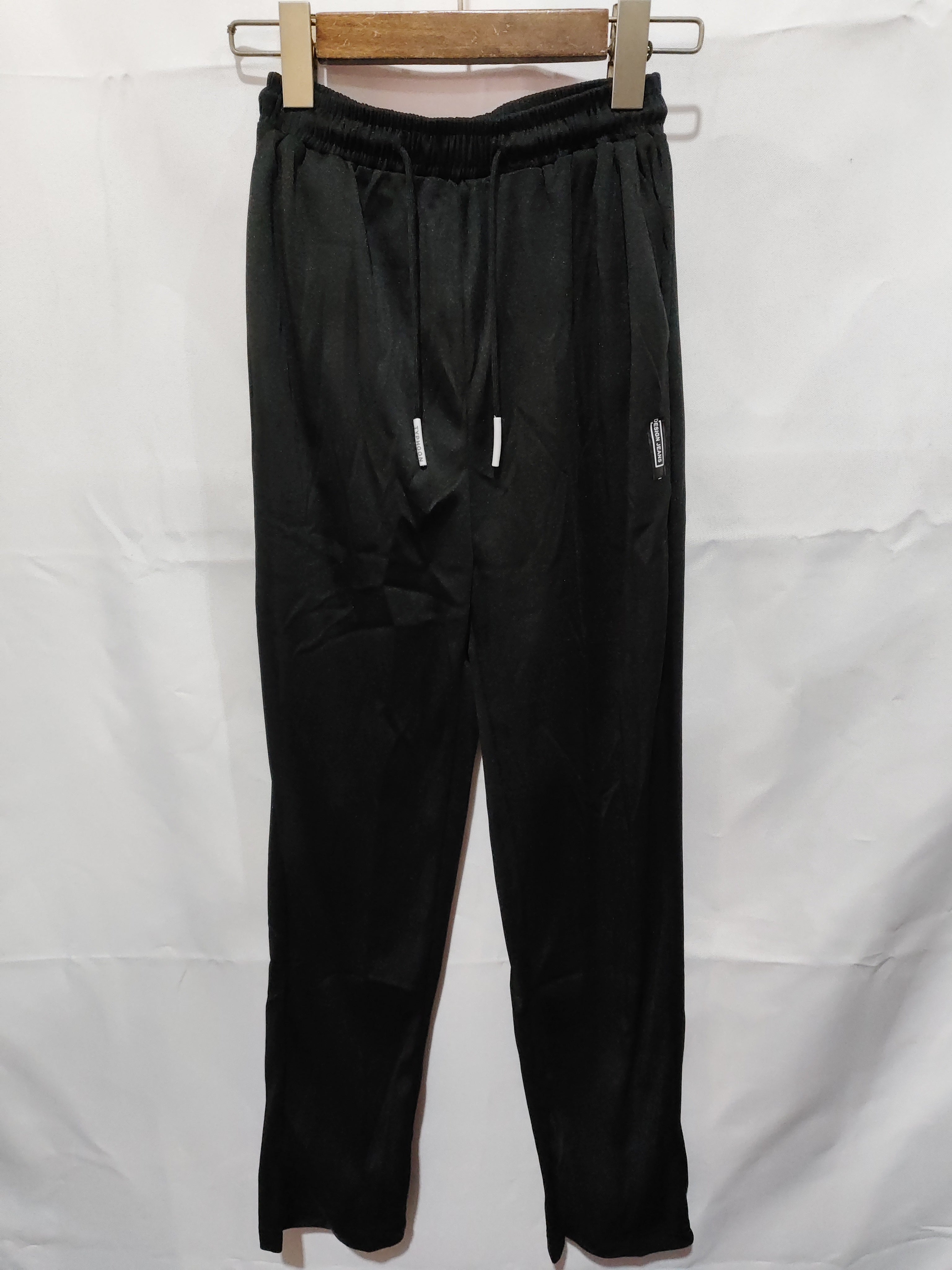 Drawstring Trousers Thin Casual Pants Korean Version Loose Straight Sweatpants Mens Clothing Shopera