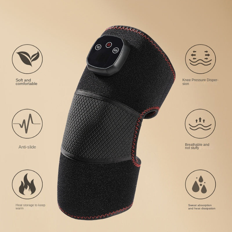 Electric Heated Knee Support Joint Massager for Cold Legs Warm Compress Electric Knee Protector Knee and Calf Massager eprolo