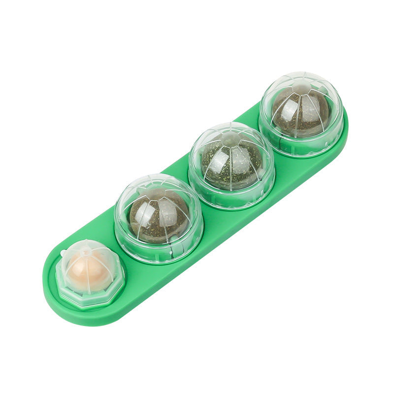 Cat mint ball spinning ball toy cat snacks lollipops self fun toys lots of fun eprolo