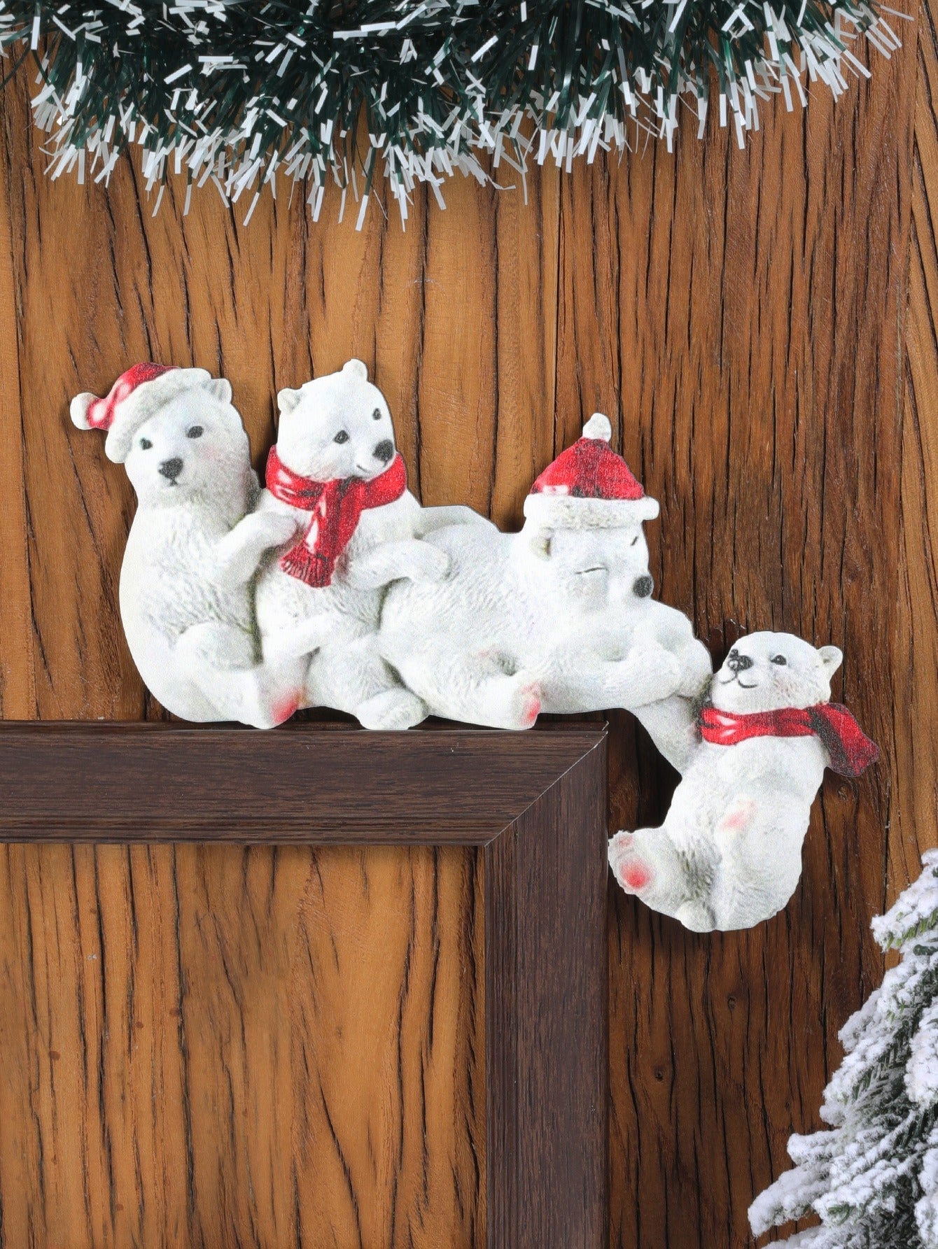Christmas door frame decoration Christmas door corner door frame decoration eprolo