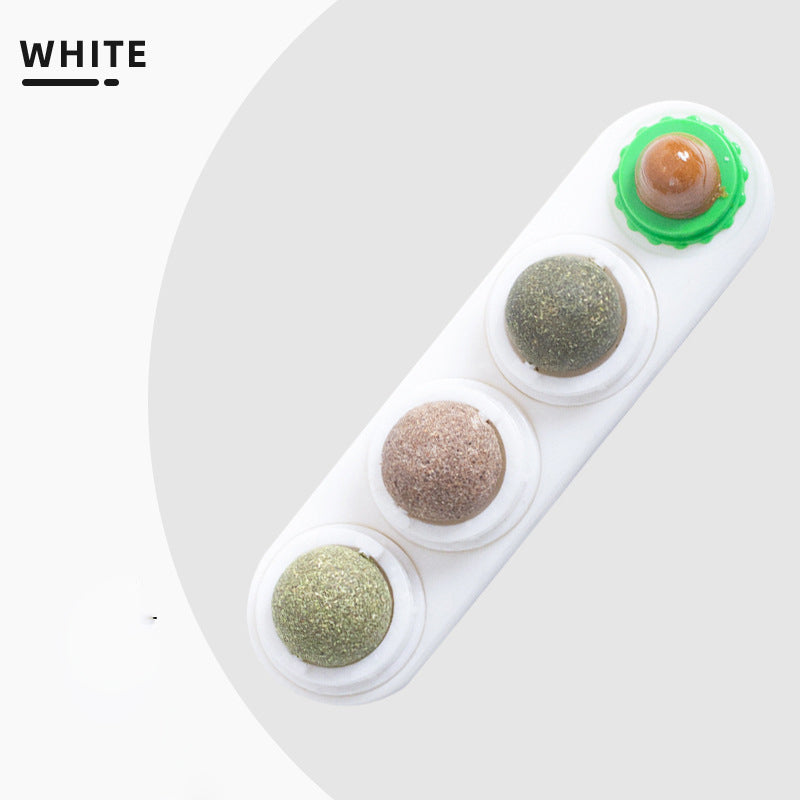 Cat mint ball spinning ball toy cat snacks lollipops self fun toys lots of fun eprolo