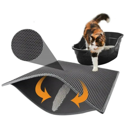 Cat Litter Pad Honeycomb Cat Pad Waterproof Urine Proof Pad Pet Supplies null