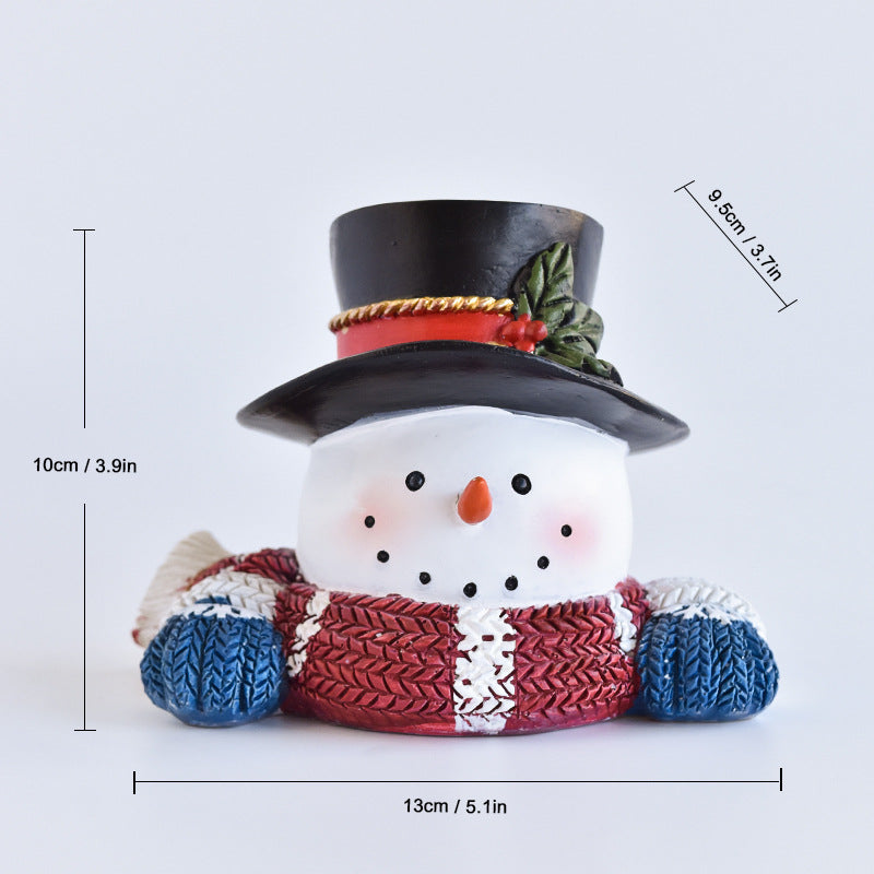 Christmas gifts, creative Christmas decorations, home furnishings, children's rooms, tabletops, small animals, Christmas snowmen, Christmas trees eprolo
