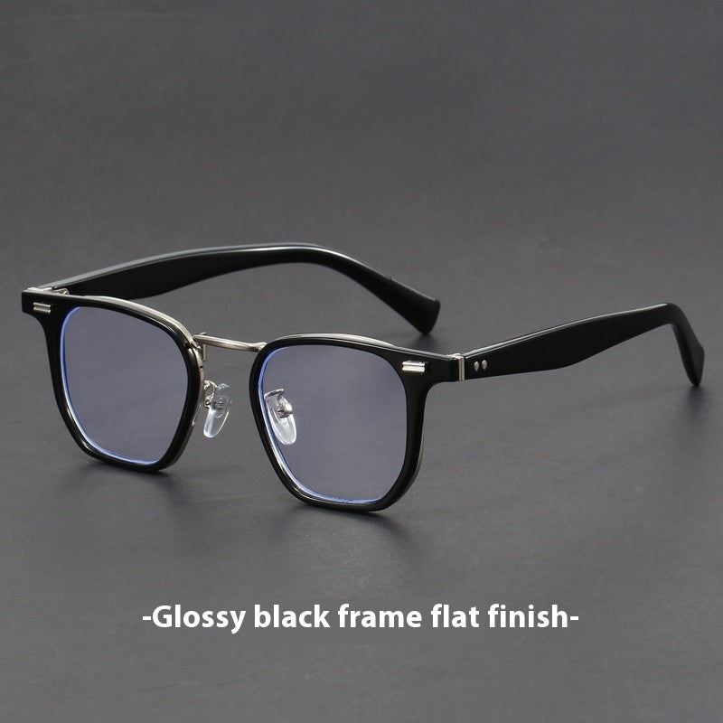 Hawksbill Retro Myopia Glasses Women Can Be Equipped With Degrees Handmade