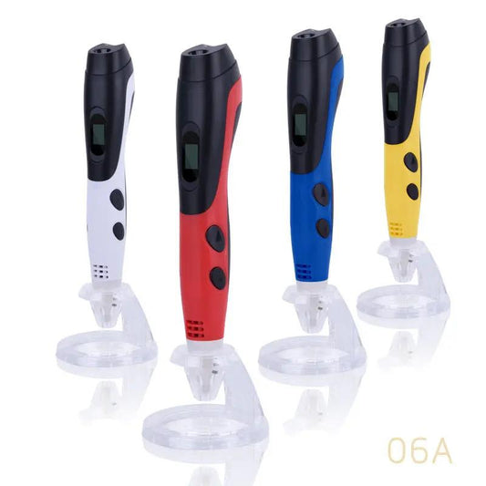 Six generations of 3d printing pens null