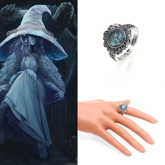 Eldenfar Ring Dark Moon Ring Moon Princess Lani Cold Contract Open Ring eprolo