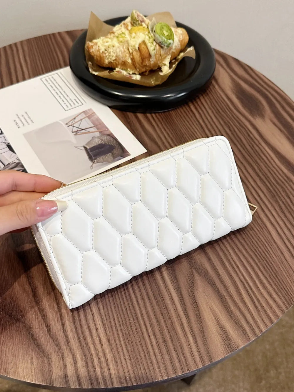 PU Leather Solid Color Wallet eprolo