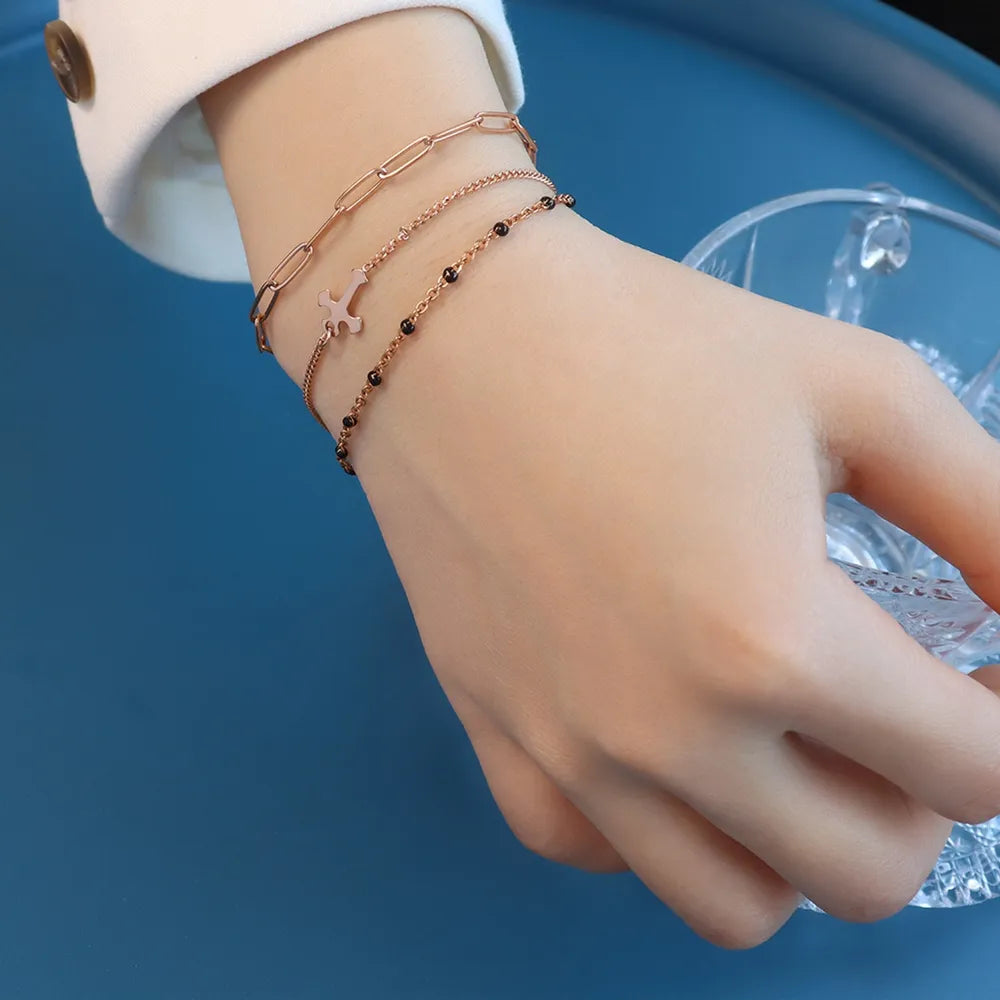 Titanium Steel Three-Layered Bracelet eprolo