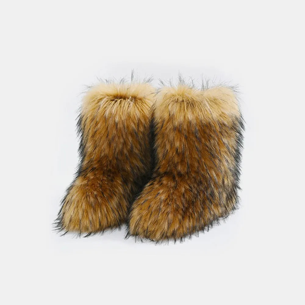 Thermal Fuzzy Platform Boots eprolo