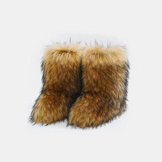 Thermal Fuzzy Platform Boots eprolo