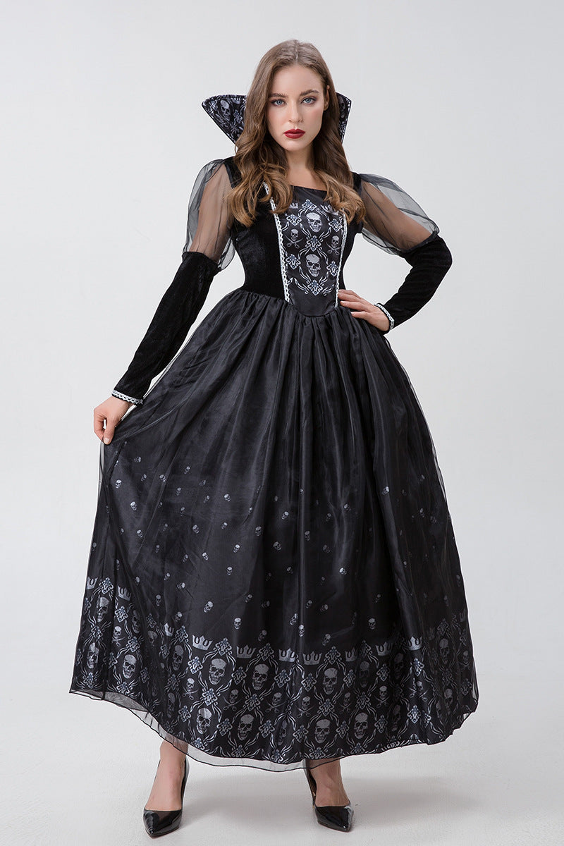 Halloween Costume New Arrival Horror Skull Zombie Costume Bar Party Vampire Devil Performance Outfit eprolo