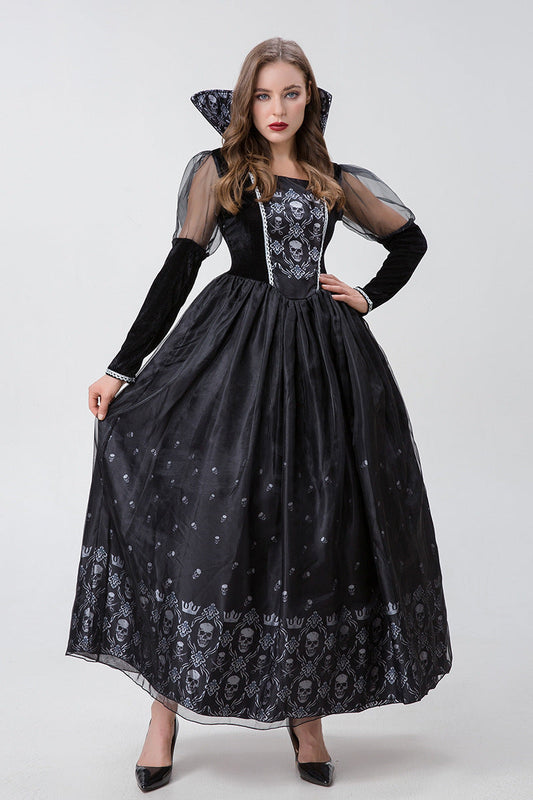 Halloween Costume New Arrival Horror Skull Zombie Costume Bar Party Vampire Devil Performance Outfit eprolo