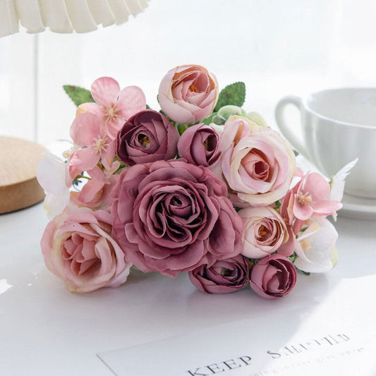 High-quality silk roses: for home, bedroom, weddings (wreaths, arch decor), outdoor yards, DIY gifts. eprolo