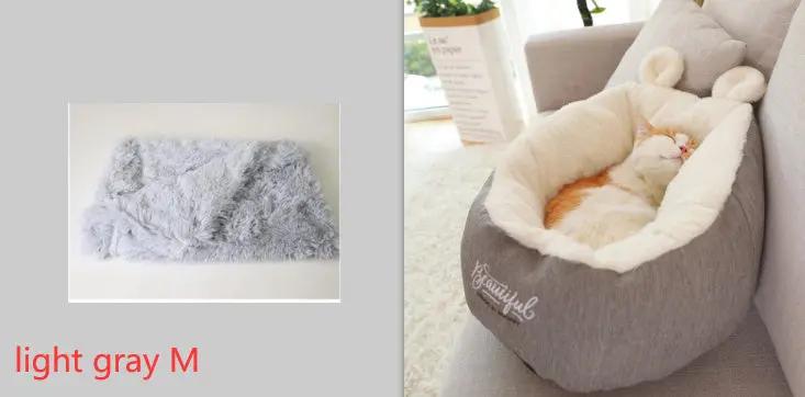 Pet Dog Bed Warming Soft Sleeping Bag Cushion Puppy Kennel null
