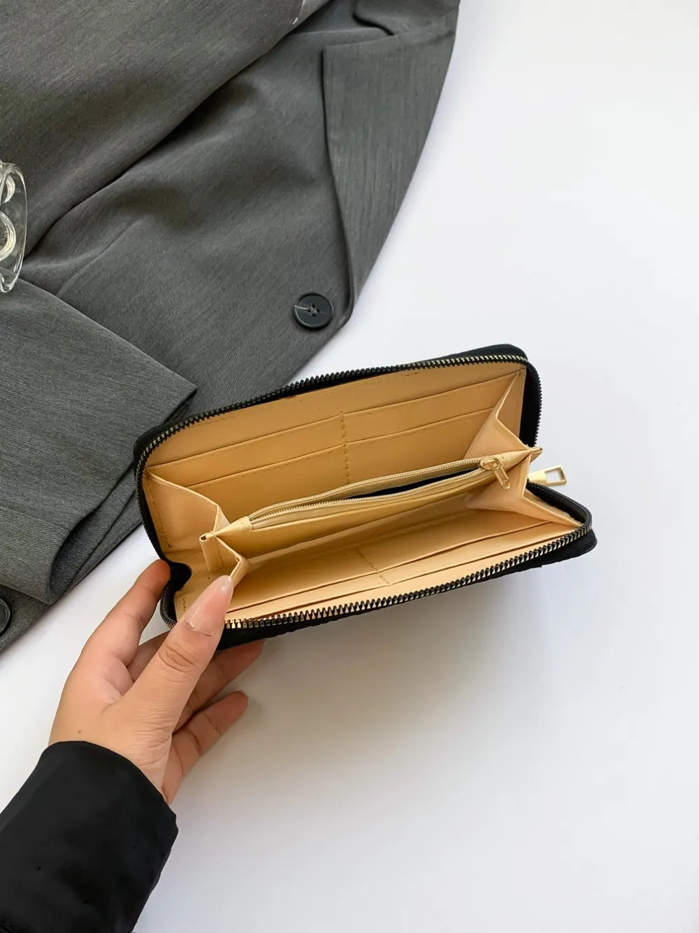 PU Leather Solid Color Wallet eprolo