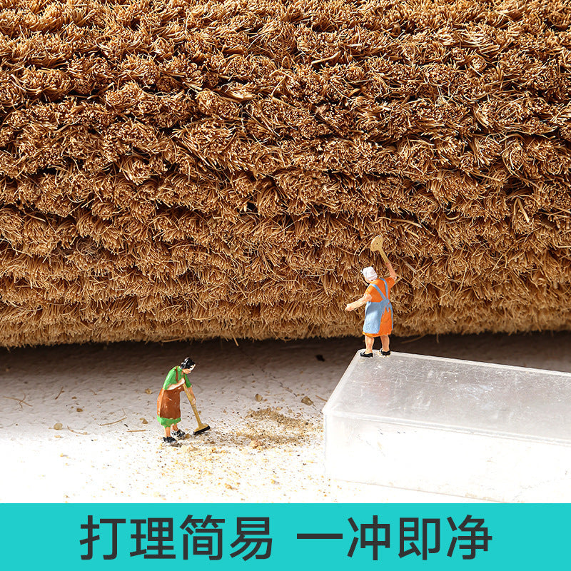 Coir Doormat for Entryway - Durable, Dust-Resistant, Scratch-Off Sand Mat, Non-Slip Floor Mat for Indoor/Outdoor Use eprolo