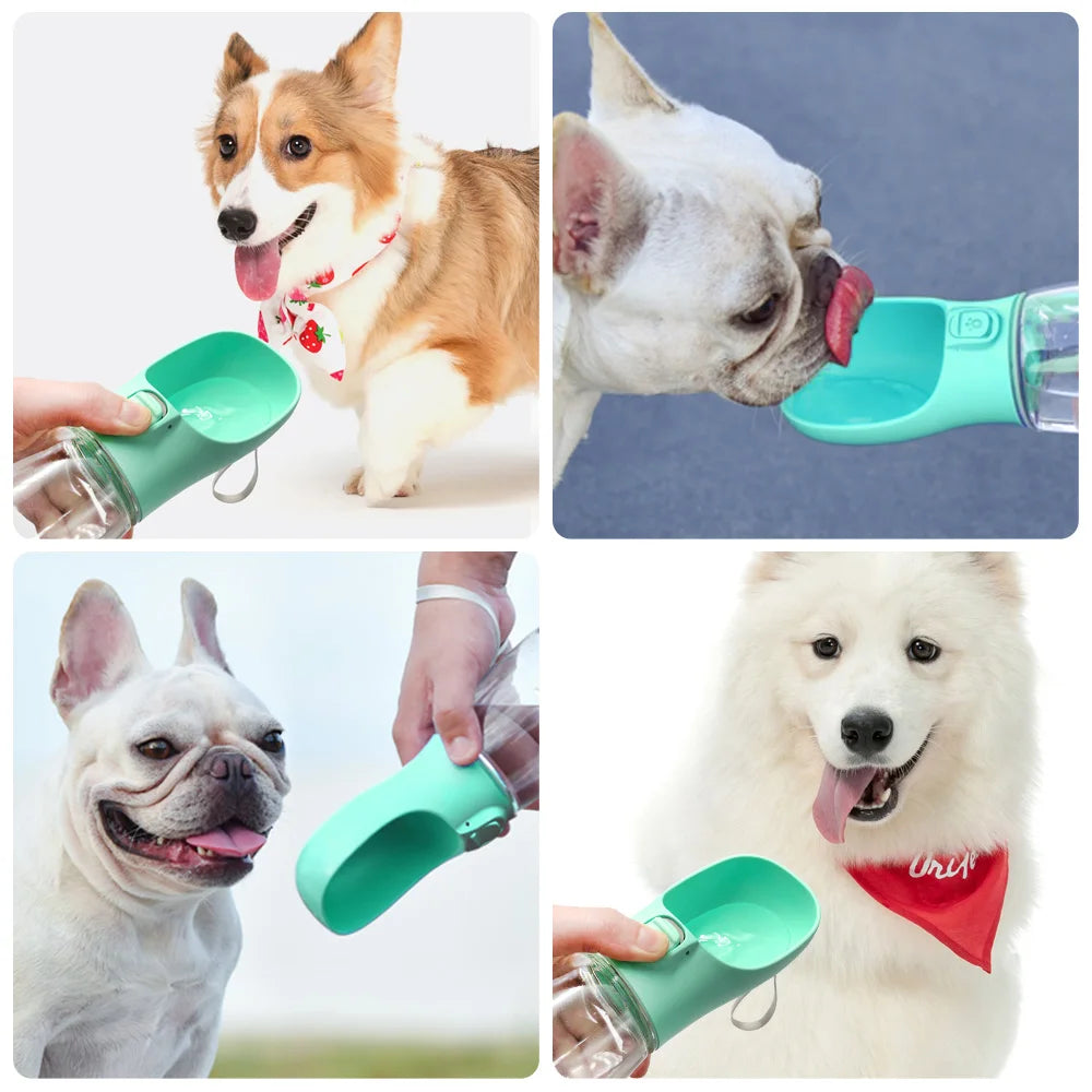 Portable Dog Water Bottle For Small Large Dogs Cat Outdoor Leakproof Walking Drinking Bowls Chihuahua French Bulldog Supplies eprolo