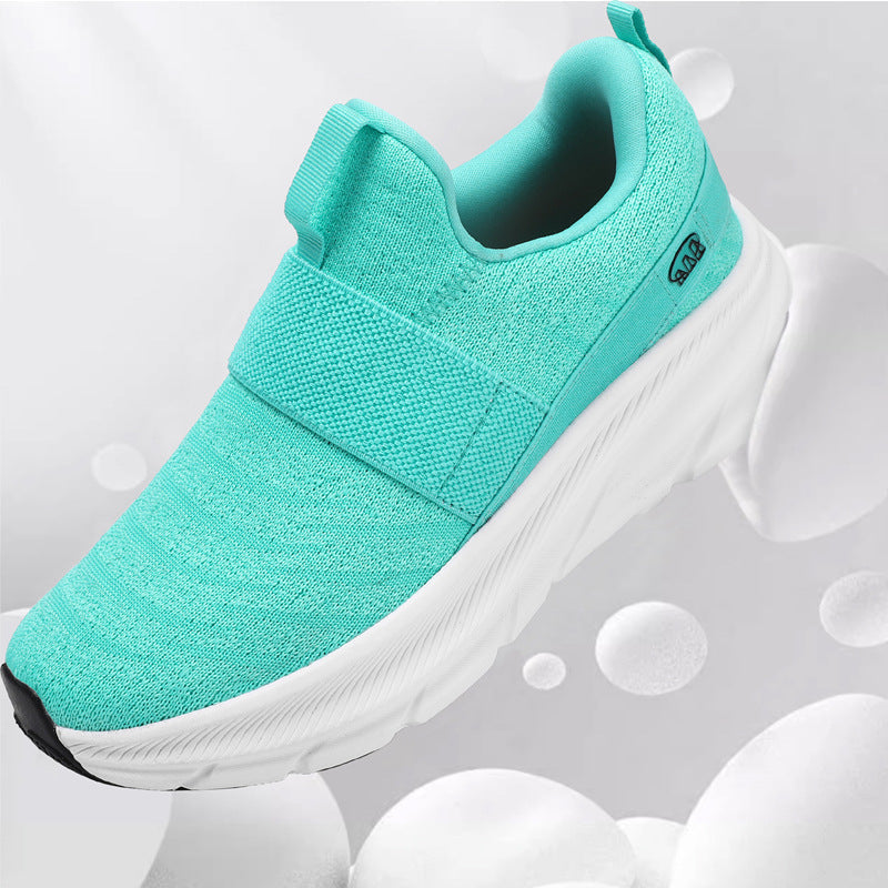 Big Size Women's Shoes, Soft Sole Comfortable Middle-aged and Elderly Walking Shoes, Slip-on Ultra-light Outdoor Sports Shoes eprolo