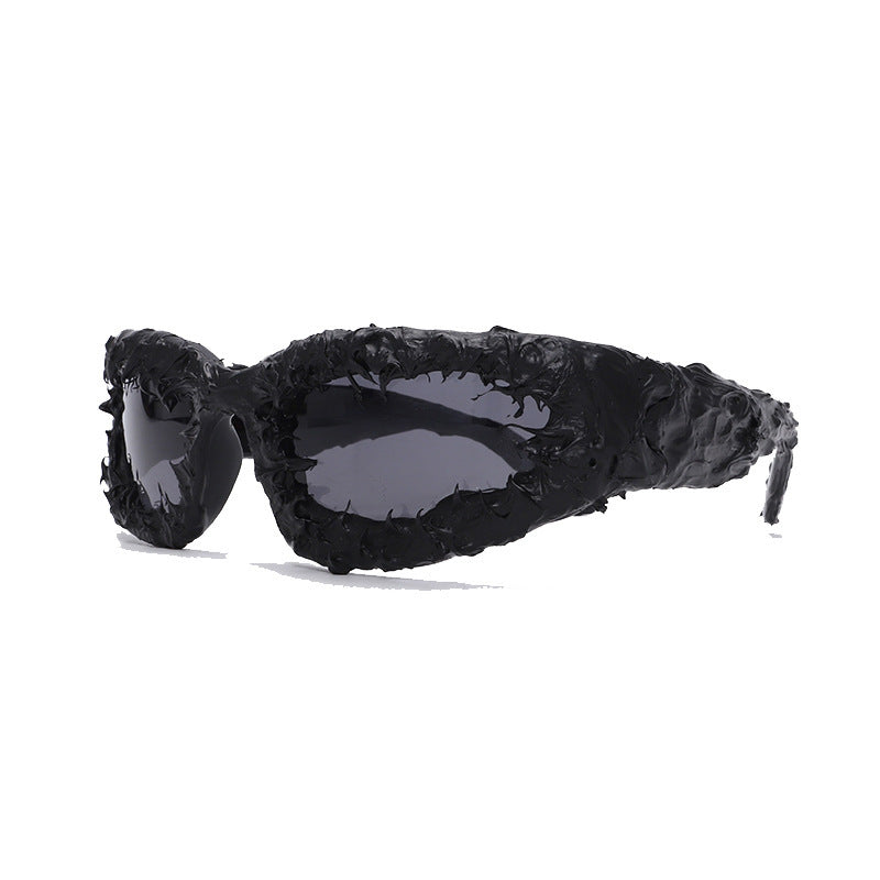 Punk Hot Girl Style Fashion Cat Eye Personality Men And Women Sun Glasses