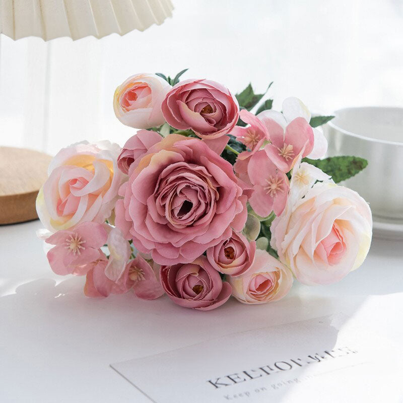 High-quality silk roses: for home, bedroom, weddings (wreaths, arch decor), outdoor yards, DIY gifts. eprolo