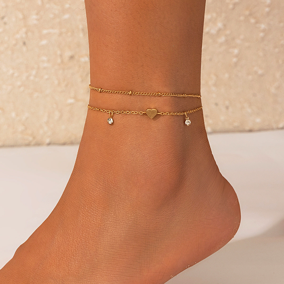 Beach Anklet Star Butterfly Chain Imitation Pearl Foot Chain Ocean Wind Shell Dolphin Foot Jewelry eprolo