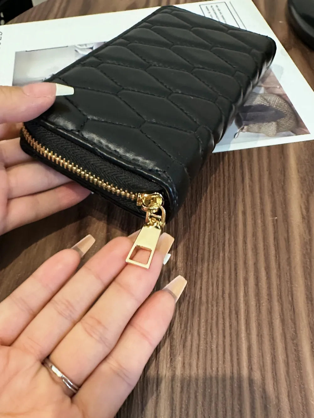 PU Leather Solid Color Wallet eprolo