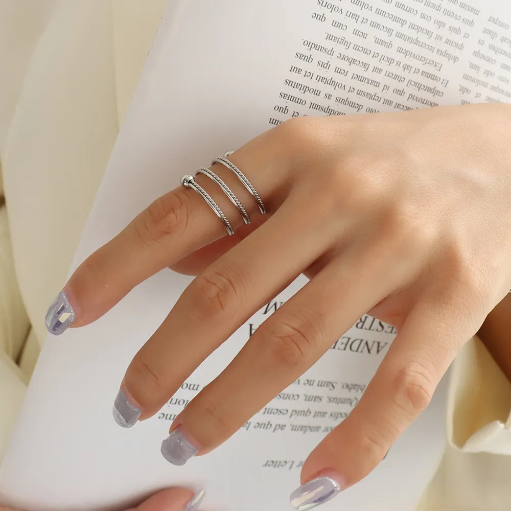 Titanium Steel Wrap Ring eprolo