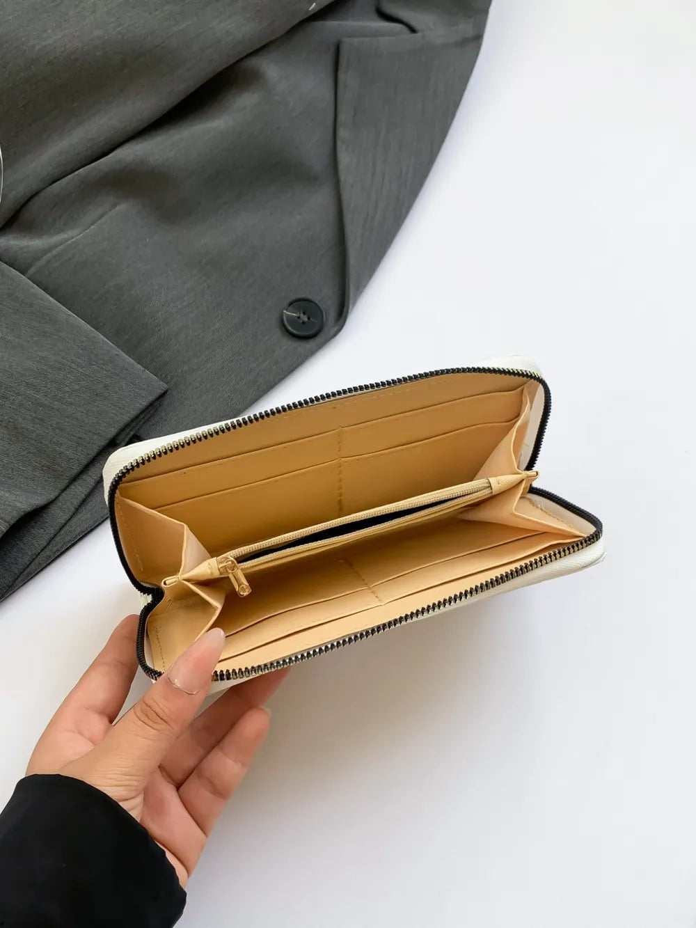 PU Leather Solid Color Wallet eprolo