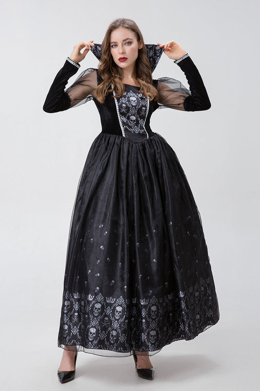 Halloween Costume New Arrival Horror Skull Zombie Costume Bar Party Vampire Devil Performance Outfit eprolo