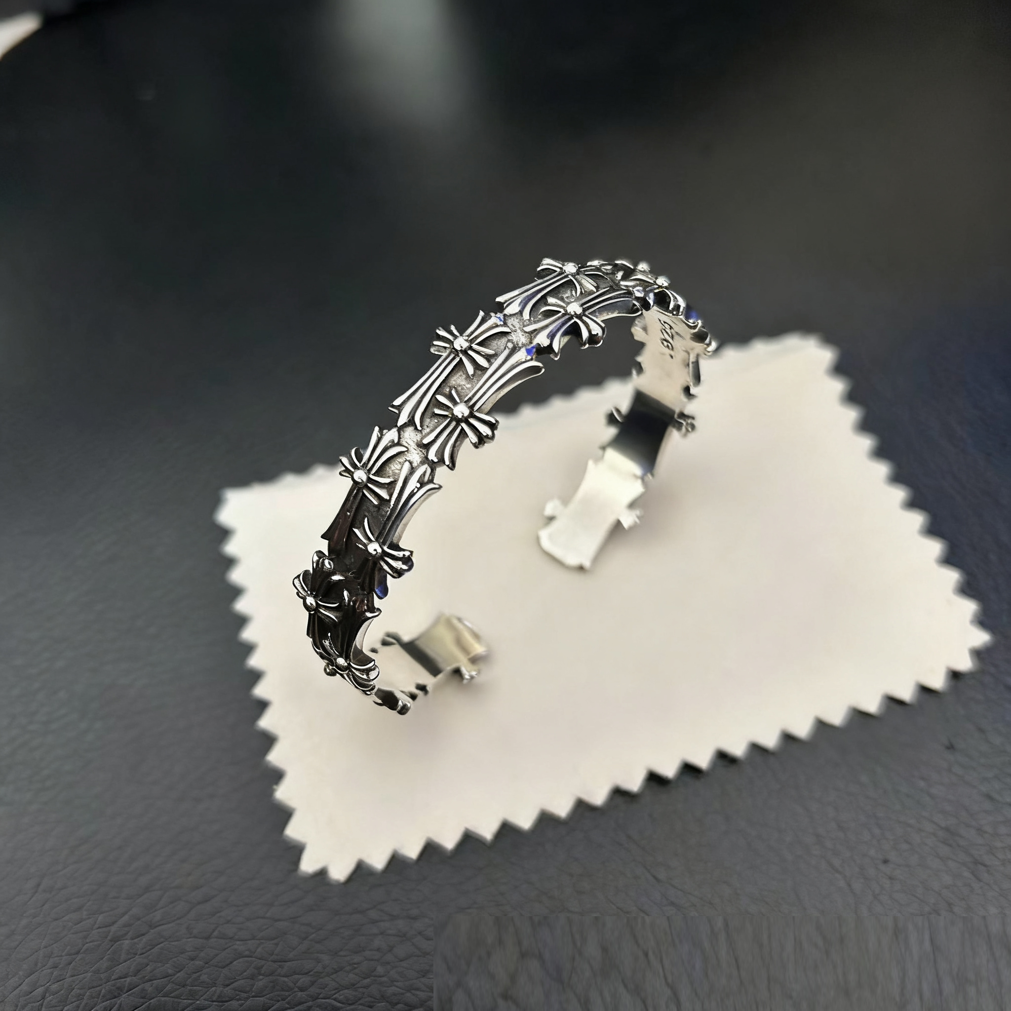 Cross Opening Retro Bracelet Skull Bullet Nail Text Sword Bracelet eprolo