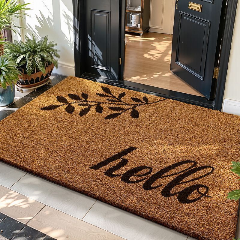 Coir Doormat for Entryway - Durable, Dust-Resistant, Scratch-Off Sand Mat, Non-Slip Floor Mat for Indoor/Outdoor Use eprolo