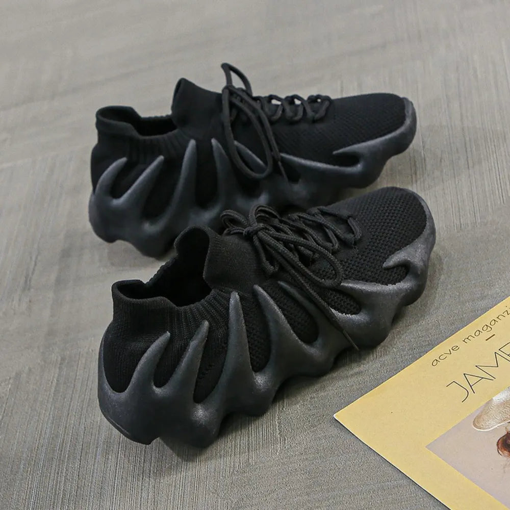 Lace Up Round Toe Mesh Athletic eprolo